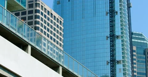 Construction industry development site with cranes, California, 4K, RAW Stock Footage 66692418