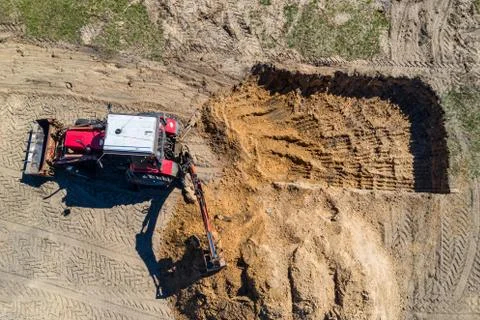The construction industry that is digging therefore uses engines to help. Stock Photos