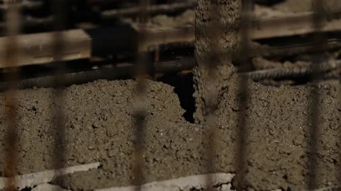 Construction industry worker on a modern construction site -- slow motion 動画素材 89919048