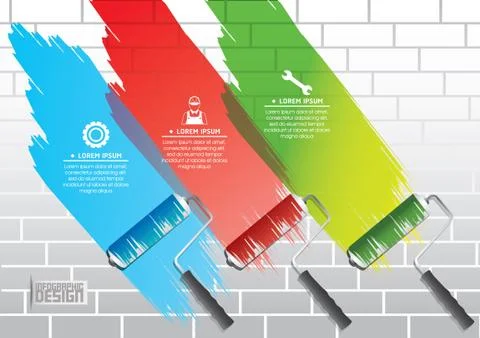 Construction infographics 스톡 일러스트