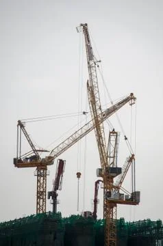 Construction in Istanbul Stock Photos