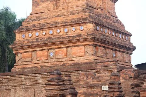 Construction in the kingdom era on the island of Java, the Kudus tower 库存照片