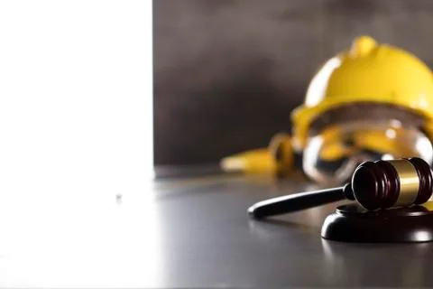Construction law. Stock Photos