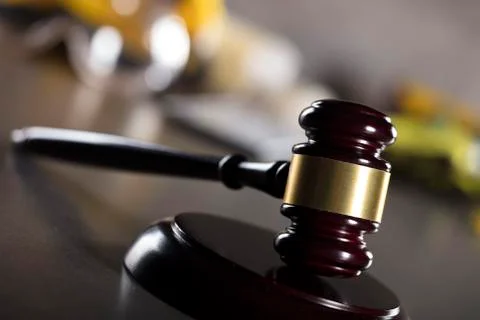 Construction law. Stock Photos