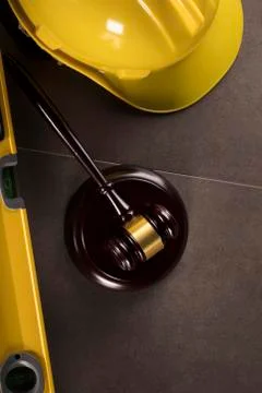 Construction law. Stock Photos