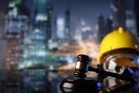 Construction law. Stock Photos
