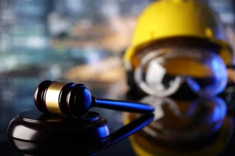 Construction law. Stock Photos