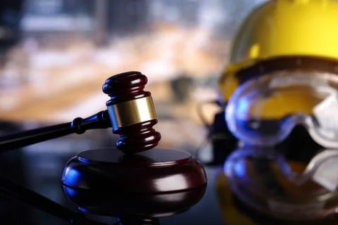 Construction law. Stock Photos