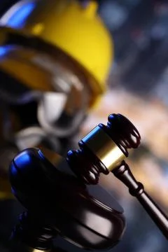 Construction law. Stock Photos