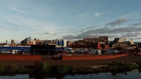 Construction In Leicester City Видео 220841557