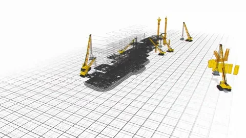 Construction Logo for After Effects 스톡 After Effects