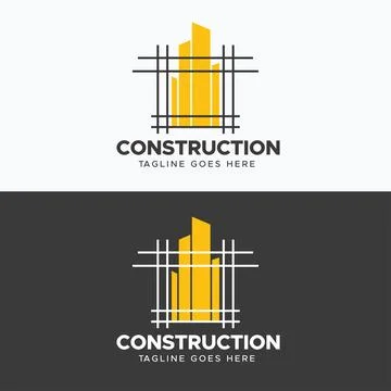 Construction Logo Stock-Illustration