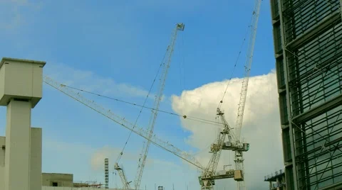 Construction in London 4K Stock Footage 50547868