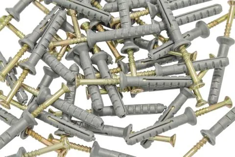 Construction loose dowels Stock Photos