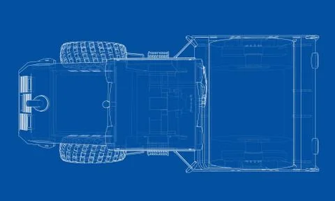 Construction machine. Asphalt compactor vector Stock Illustration