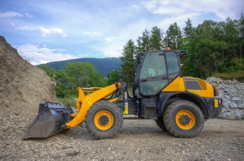Construction Machine - HDR Stock Photos