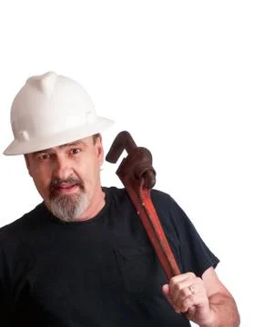 Construction Man Ready To Work Stock Photos