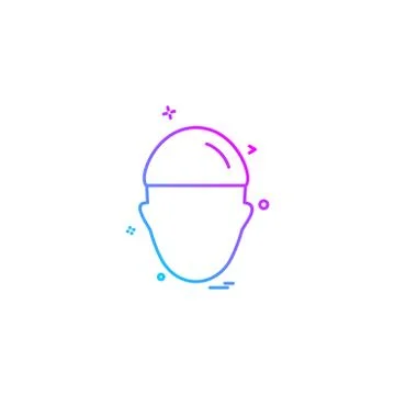 Construction man work labour icon Stock Illustration