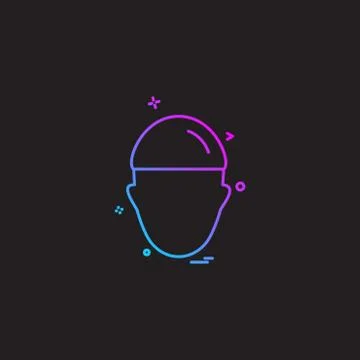 Construction man work labour icon Stock Illustration