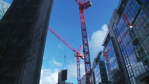 Construction in Manchester (13) Stock Footage 150163402