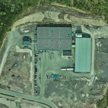 Construction map Stock Photos