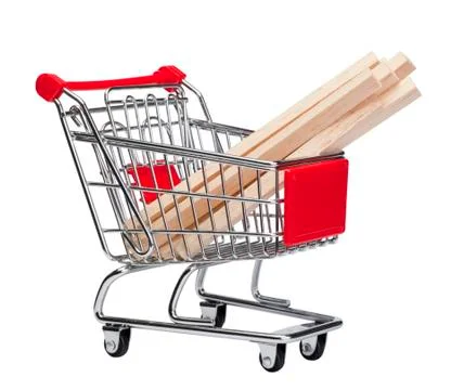 Construction market Stock Illustration