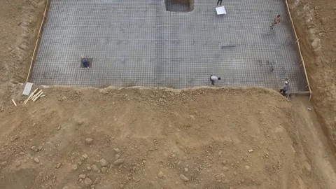 Construction masters drone shootin in konya Stock Footage 108810186