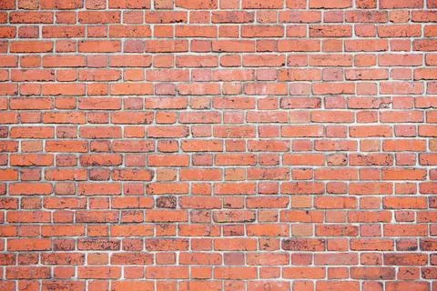 Construction material brick texture full frame. Urban industrial brick wall b Stock Photos