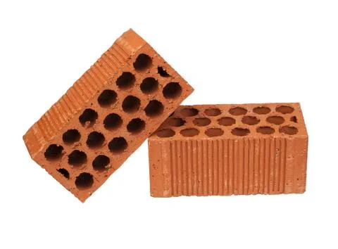 Construction Material two bricks Stock Photos