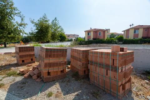 Construction Materials. Building materials for construction of residential Stock Photos
