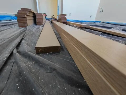 Construction Materials for Renovation Stock Photos