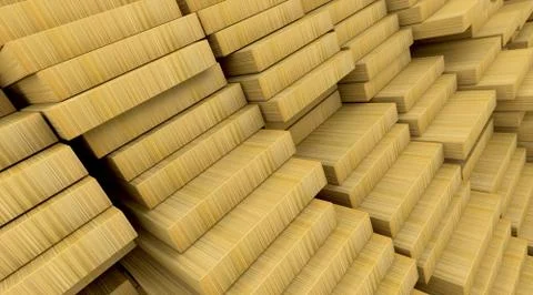 Construction materials wood Stock Illustration