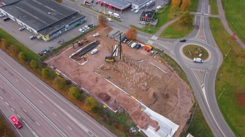 Construction max restaurant in motala Stock-Footage 319702575