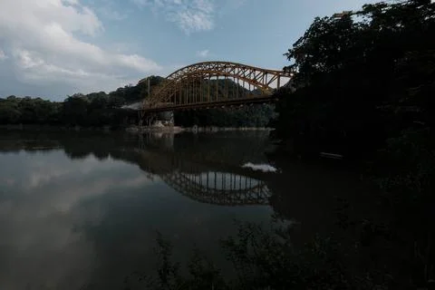 Construction Mayan Train in Boca del Cerro, Tabasco, Mexico Stock Photos
