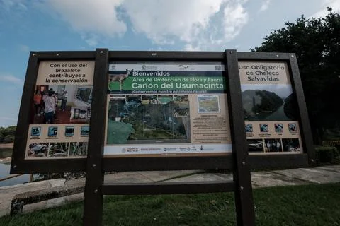 Construction Mayan Train in Boca del Cerro, Tabasco, Mexico Stock Photos