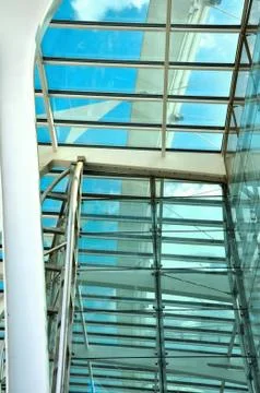 Construction of modern building Stock Photos