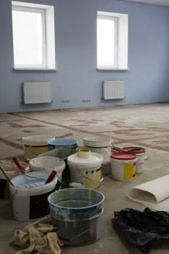 Construction modern office Stock Photos
