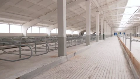 The construction of the new barn. 스톡 동영상 223817212