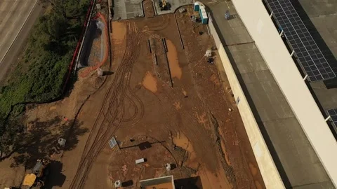 Construction of a new building Video stock 274379025