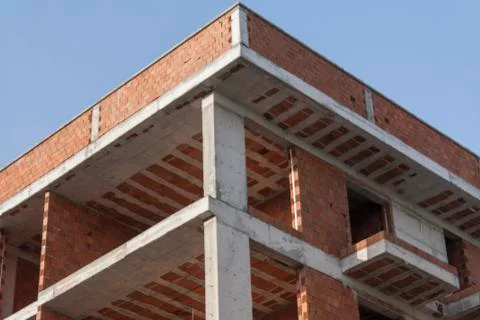 A Construction of New Building Stock-Fotos