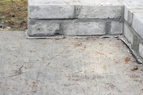 Construction of new house Stock Photos