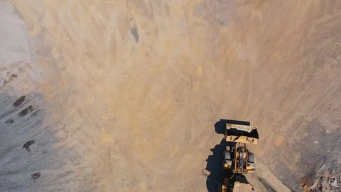 Construction of new road Stock Footage 121504314