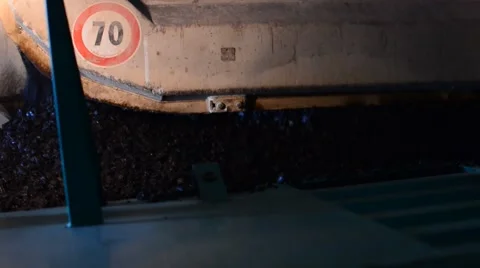 Construction of new road in the tunnel Stock Footage 65002545