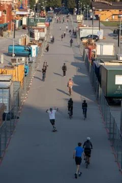 Construction at the Oktoberfest Foto stock