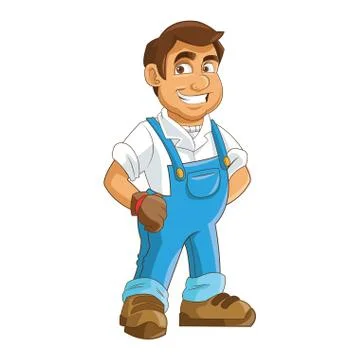 Construction or industrial worker icon Stock-Illustration