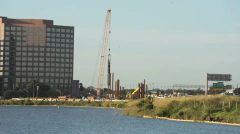 Construction at Orlando Florida Stock Footage 58792546