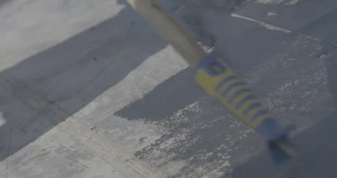 Construction, painting, construction roller Stock Footage 305641429