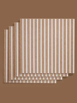 Construction panels for wall cladding in the apartment Stock Photos