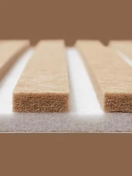 Construction panels for wall cladding in the apartment Stock Photos