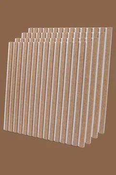 Construction panels for wall cladding in the apartment Stock Photos